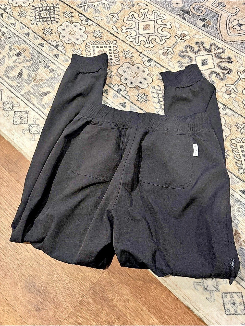 Ava Therese Rachel Jogger Scrub Pant Black